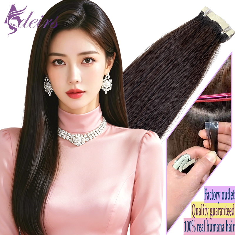 Invisible Tape In Extensions Real Hair - ADEIRS Mini Bant Saç Uzantıları 100%