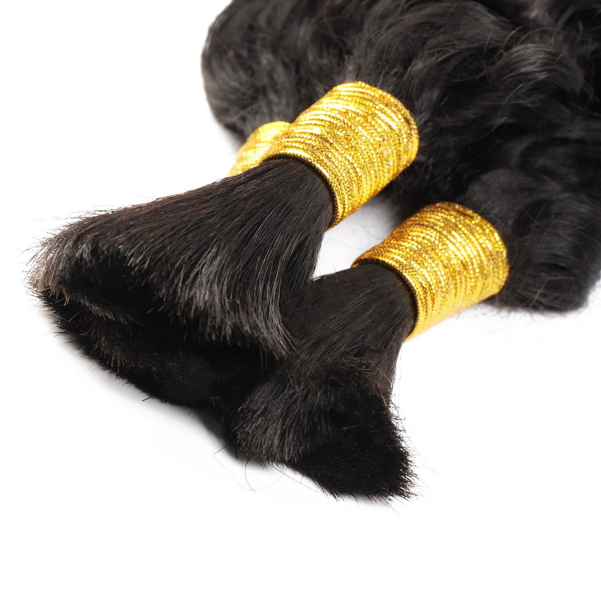 Su Dalgası Örgülü Saç İşlenmem - Water Wave Bulk Human Hair For Braiding incelemesi ve fiyatı