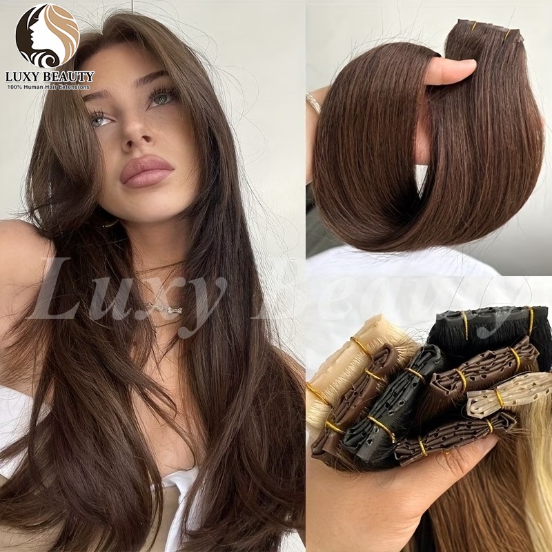 Kahverengi Kelebek Delikli Atk - Invisible Tape In Extensions Real Hair incelemesi ve fiyatı