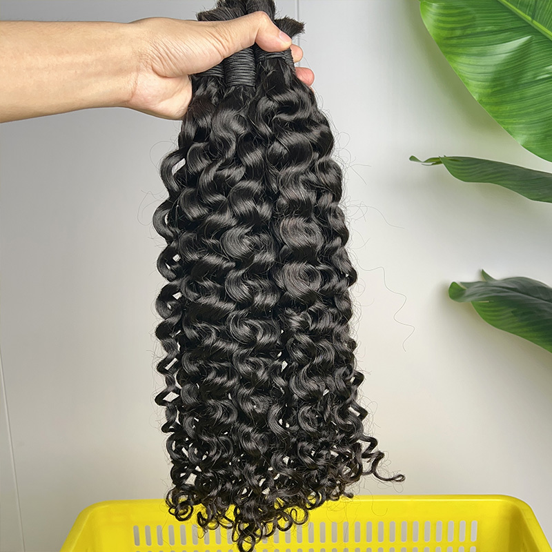 %100 İnsan Saçı Toplu Halde Ör - Water Wave Bulk Human Hair For Braiding incelemesi ve fiyatı