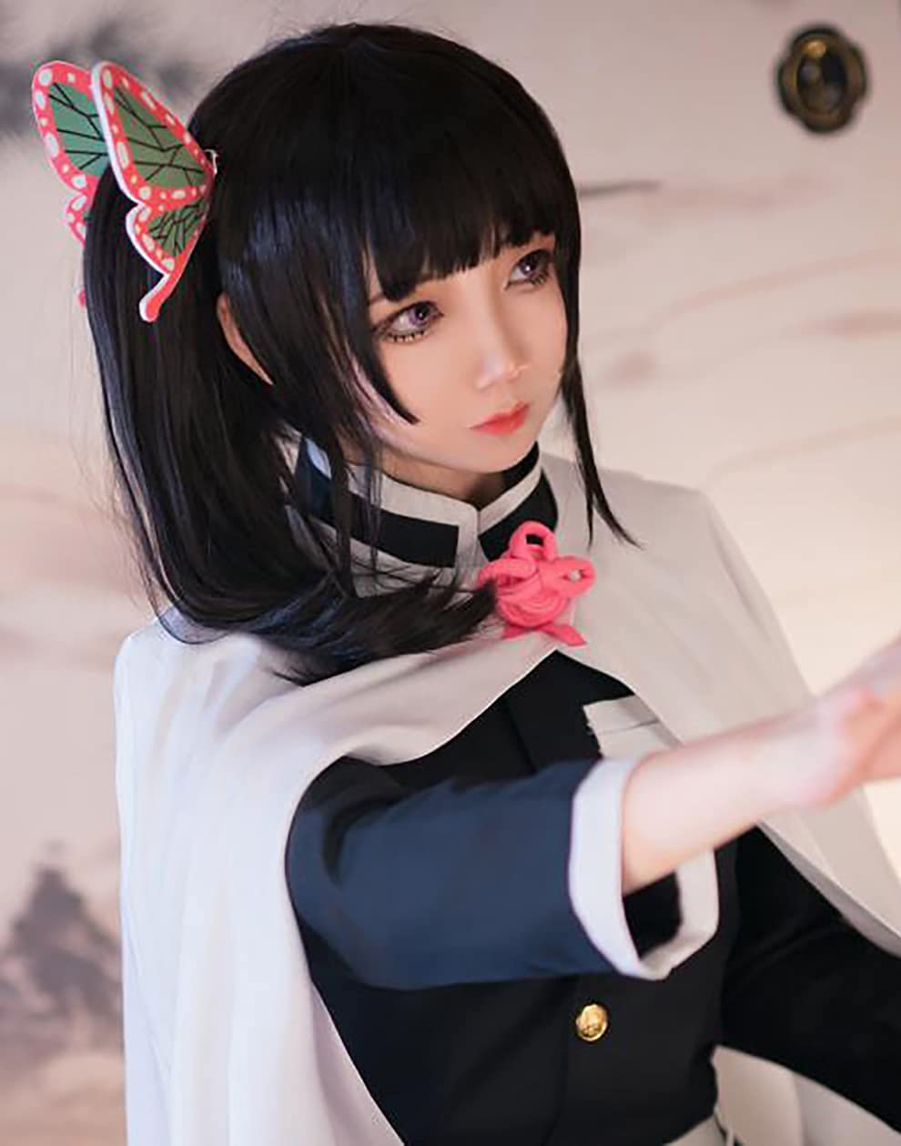 Anime Kimetsu No Yaiba Tsuyuri - Synthetic Braided Wigs For Black Women incelemesi ve fiyatı