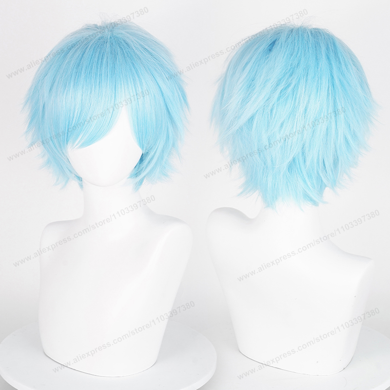 Anime 30cm kısa düz Cosplay pe - Synthetic Braided Wigs For Black Women incelemesi ve fiyatı