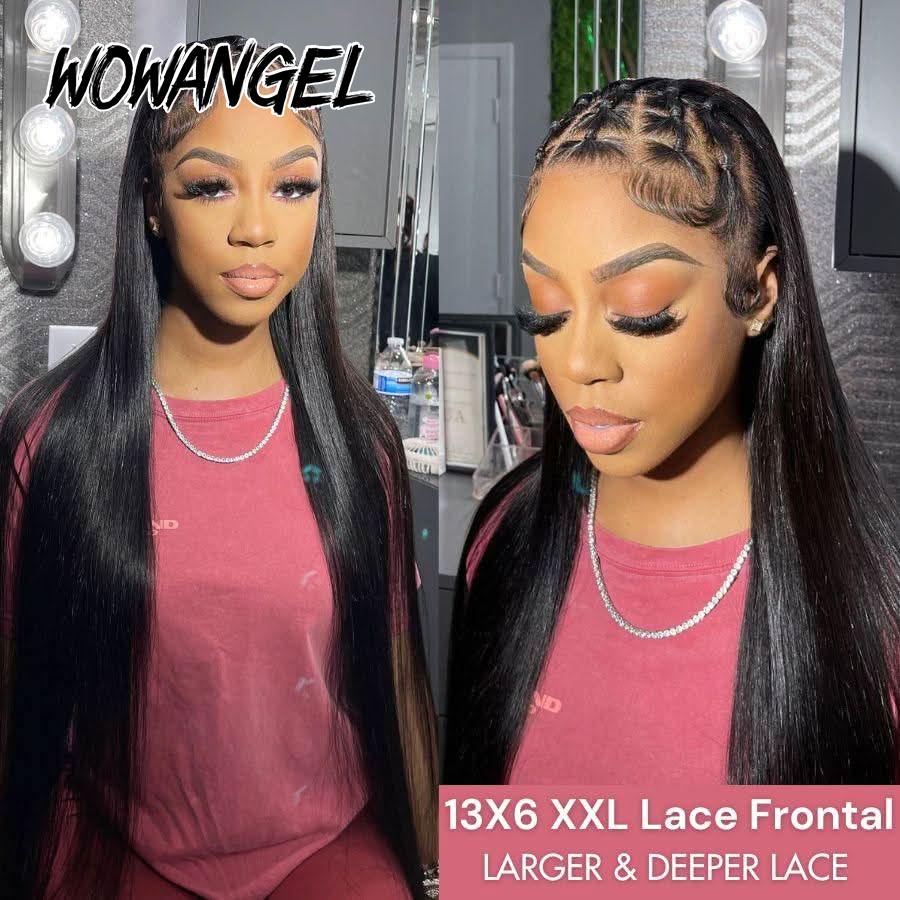 WOWANGEL Düz Sentetik Olmayan  - Lace Front Wigs incelemesi ve fiyatı