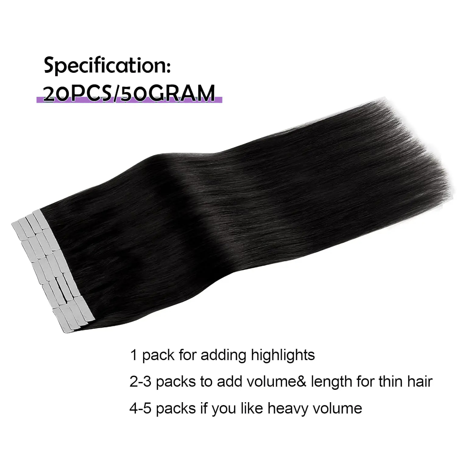 Düz bant içinde saç ekleme cil - Invisible Tape In Extensions Real Hair incelemesi ve fiyatı