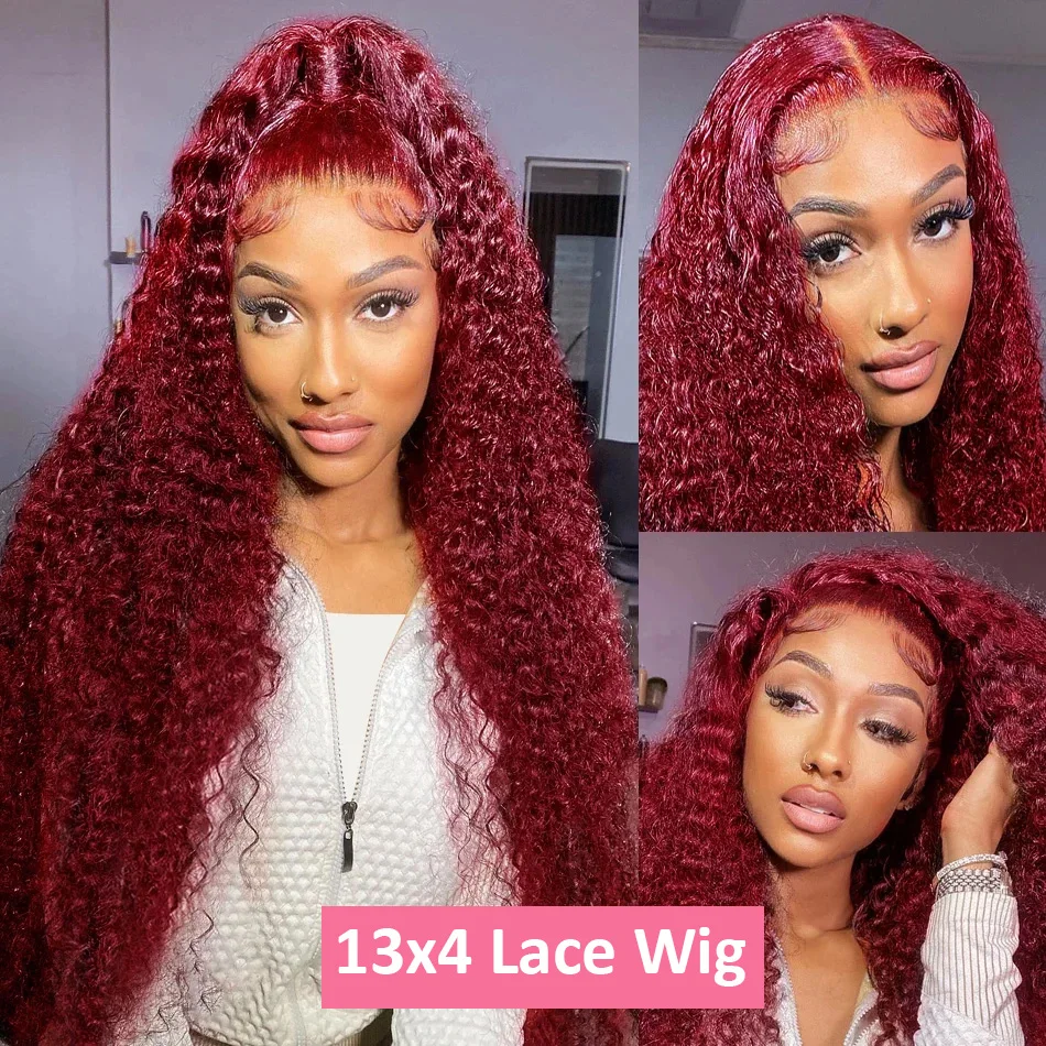 200 Yoğunluklu Bordo Derin Dal - Lace Front Wigs incelemesi ve fiyatı