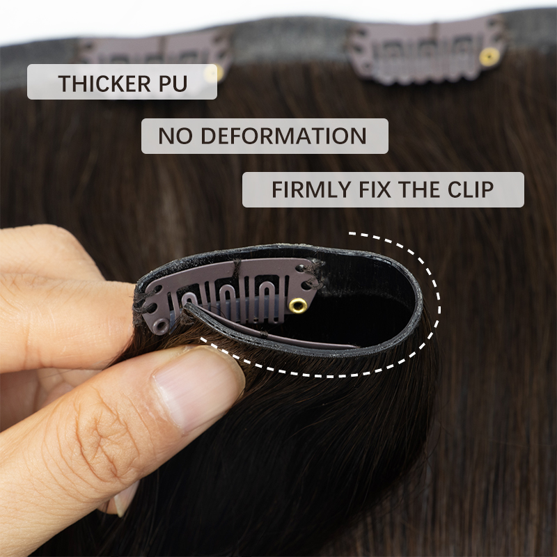 Görünmez Kalın PU Klip İnsan S - Seamless Clip In Hair Extensions Human Hair incelemesi ve fiyatı